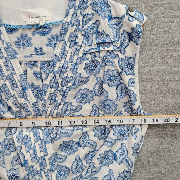 ANTHROPOLOGIE WRAP BELTED TOP, SIZE S - Picture 6 of 7